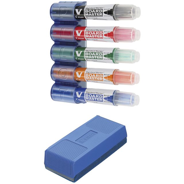 PILOT BEGREEN Whiteboardset Begreen 7/fp | Kontorsmöbler och inredning - Whiteboardtavlor och tillbehör - Startset för whiteboardtavlor | Kontorsexperten