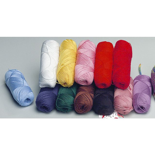 Virkgarn, 10 färger | Skola och förskola - Hobbymaterial - Garn | Kontorsexperten