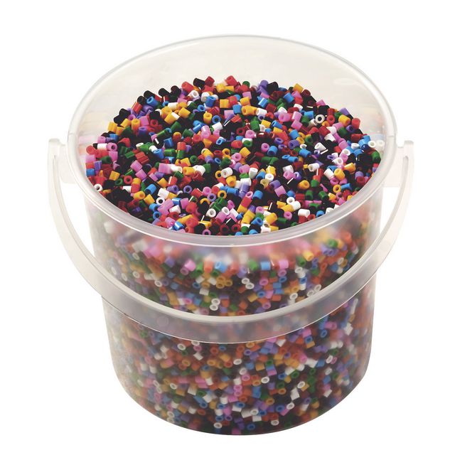 Nabbipärlor blandade färger 20000/fp | Skola och förskola - Hobbymaterial - Nabbipärlor - Rörpärlor | Kontorsexperten