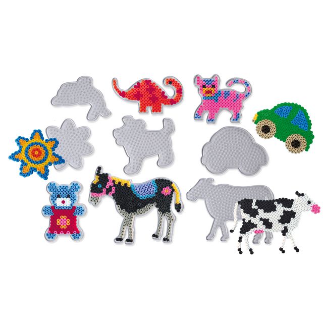 PLAYBOX Pärlplattor 18/fp | Skola och förskola - Hobbymaterial - Nabbipärlor - Rörpärlor | Kontorsexperten