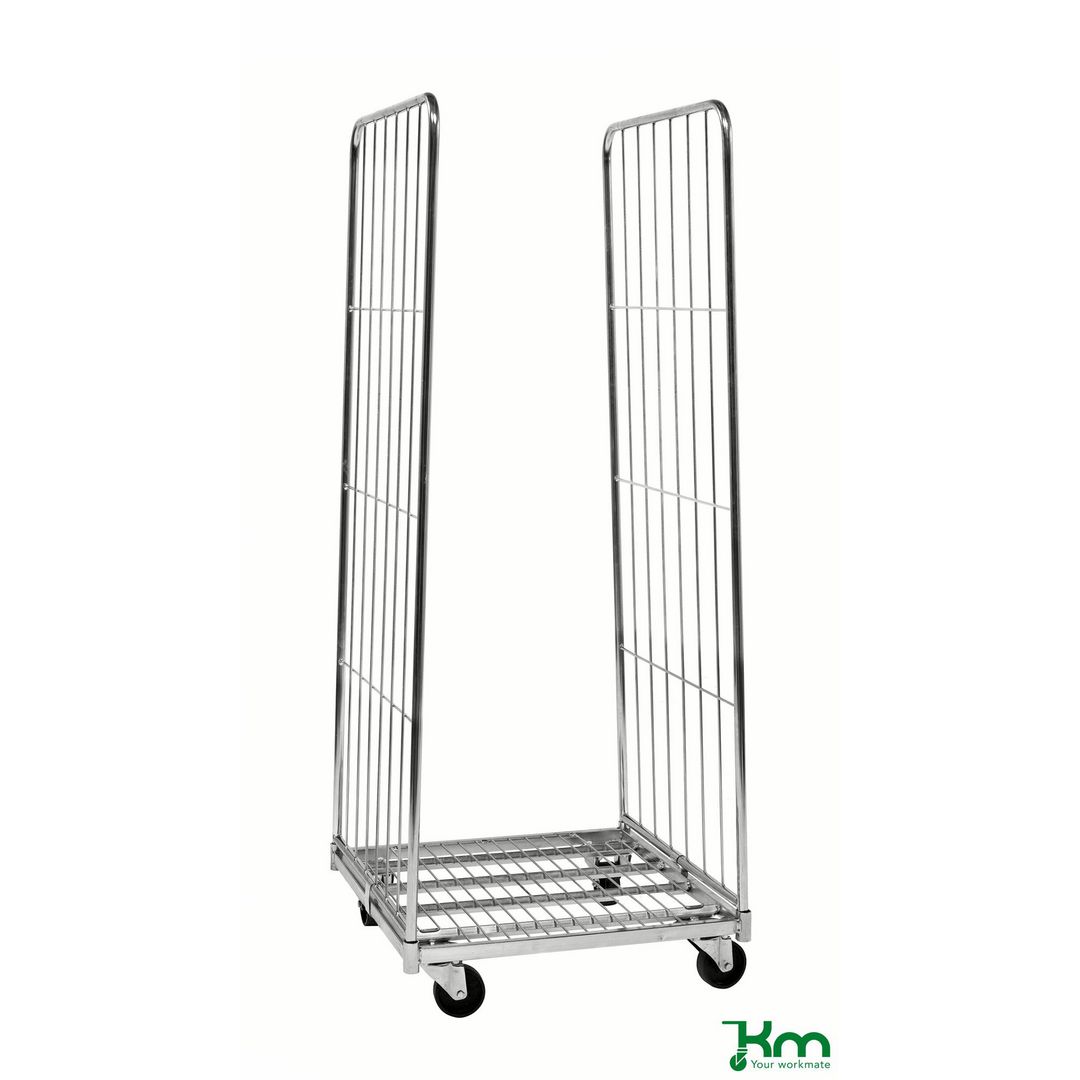 Rullcontainer 2 sidor | Emballage och lagerutrustning - Lagerutrustning - Rullcontainer och säkerhetscontainer | Kontorsexperten