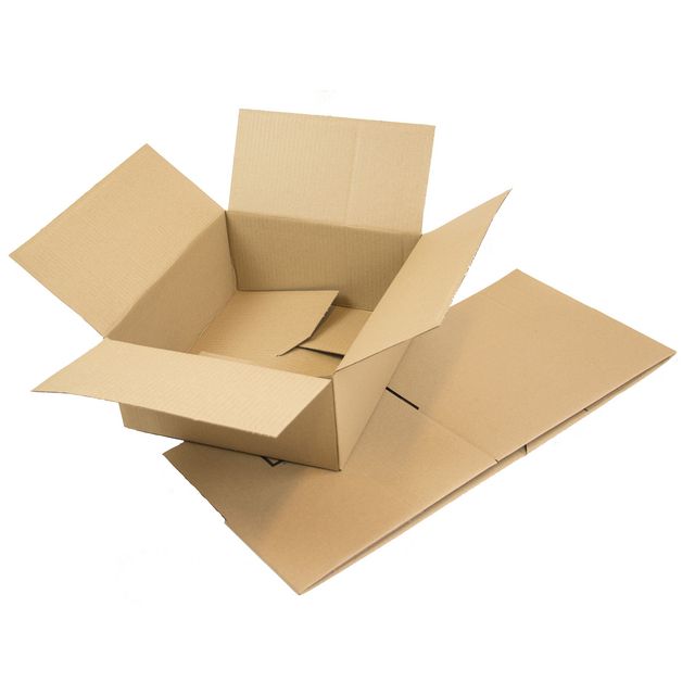 BOXON Wellåda E115 SB 320x225x160mm A4 | Emballage och lagerutrustning - Lådor och well - Welllådor 1-lag - 370-500 mm | Kontorsexperten