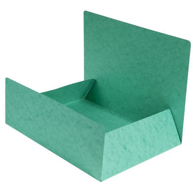 EXACOMPTA Mapp 3-klaff Nature Future® utan gummiband, A4, 200 ark, 240x320mm, presspan, grön | Kontorsmaterial - Mappar och plastfickor - Mappar övriga | Kontorsexperten