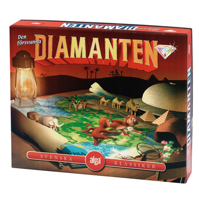 Den försvunna diamanten, brädspel, 2 till 5 spelare | Skola och förskola - Lekmaterial - Spel - Från 5 - 6 år | Kontorsexperten