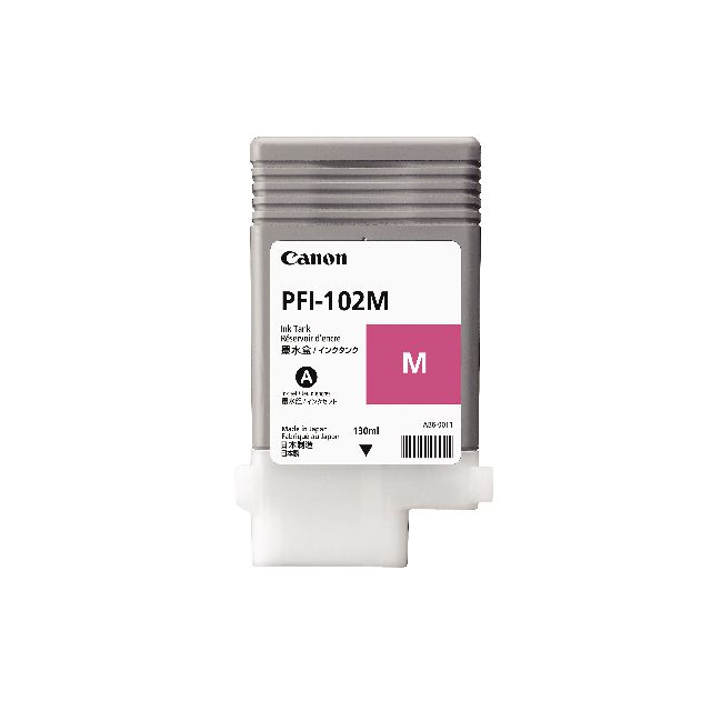 CANON Bläckpatron PFI-102M magenta | Toner och bläck - Bläckpatroner - Bläckpatroner Canon | Kontorsexperten