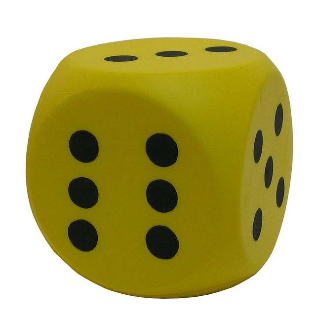 Tärning 14cm mjuk | Skola och förskola - Lekmaterial - Tärningar | Kontorsexperten