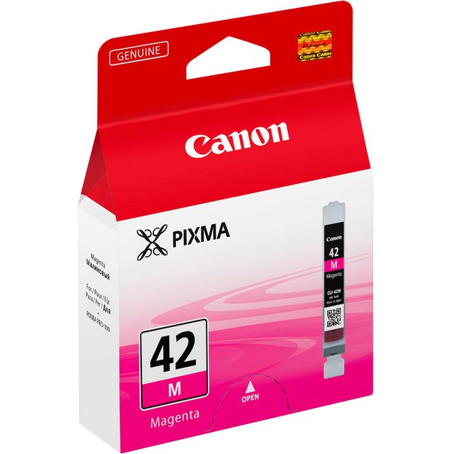 CANON Bläckpatron, 42M, magenta, singelförpackning, 6386B001 | Toner och bläck - Bläckpatroner - Bläckpatroner Canon | Kontorsexperten