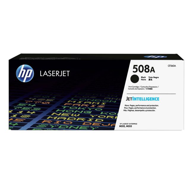 HP Toner CF360A 508A 6K Svart | Toner och bläck - Tonerkassetter - Toner HP | Kontorsexperten