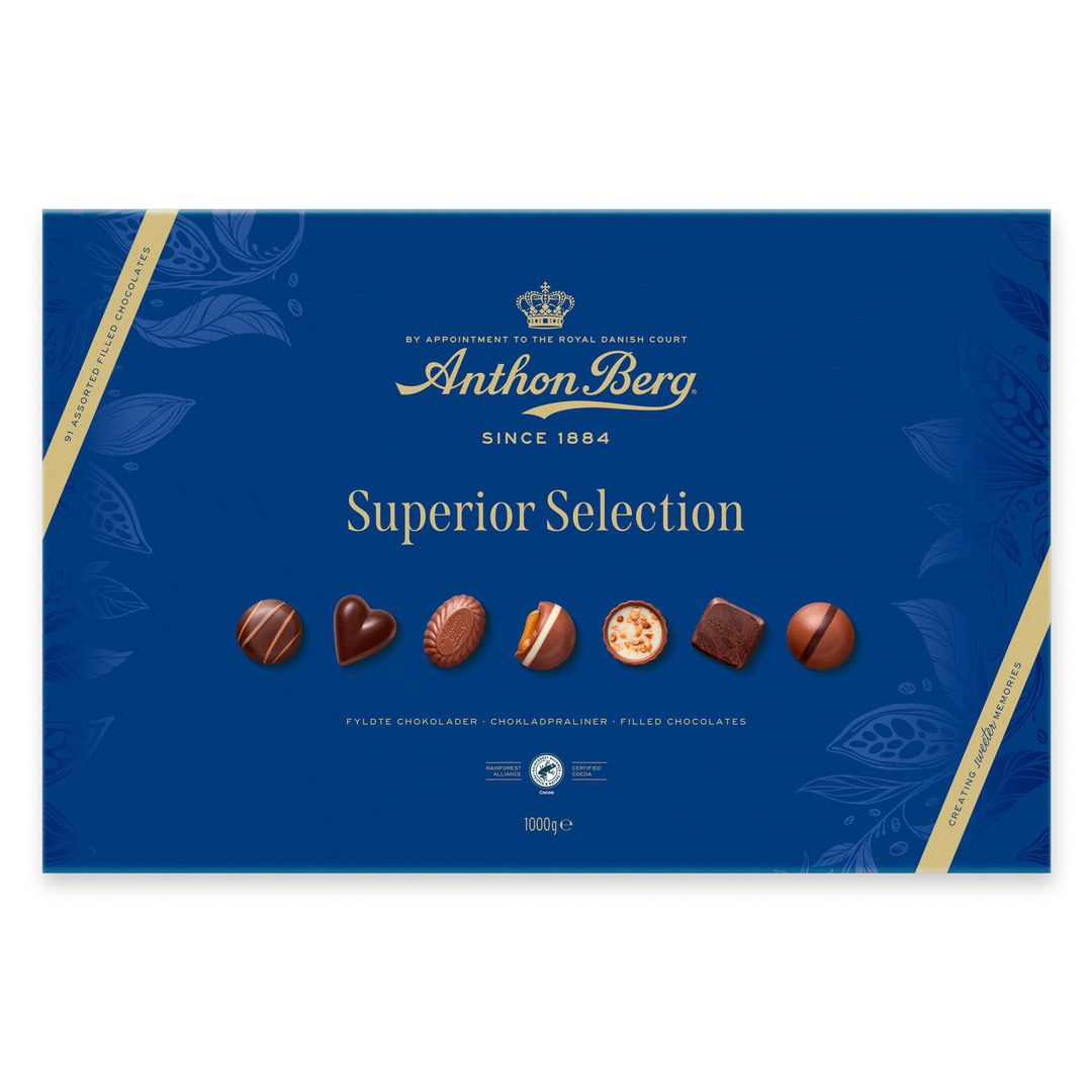 ANTHON BERG Choklad Superior Selection ask 1kg | Kök och servering - Ätbart - Godis och choklad | Kontorsexperten