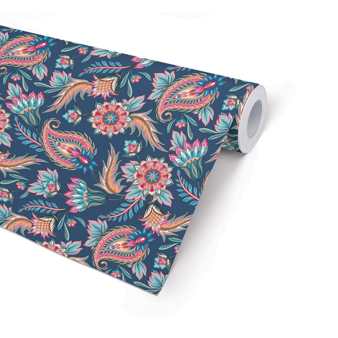 HEDLUNDS OF SWEDEN Presentpapper Kraft 38cmx165m Paisley | Emballage och lagerutrustning - Presentinslagning - Presentpapper och Julpapper | Kontorsexperten