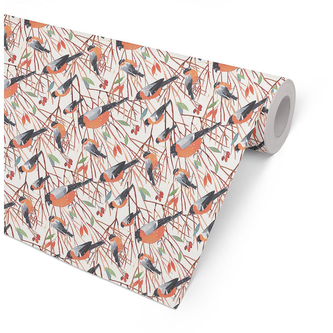 HEDLUNDS OF SWEDEN Julpapper 57cmx154m Rödhake | Emballage och lagerutrustning - Presentinslagning - Presentpapper och Julpapper | Kontorsexperten