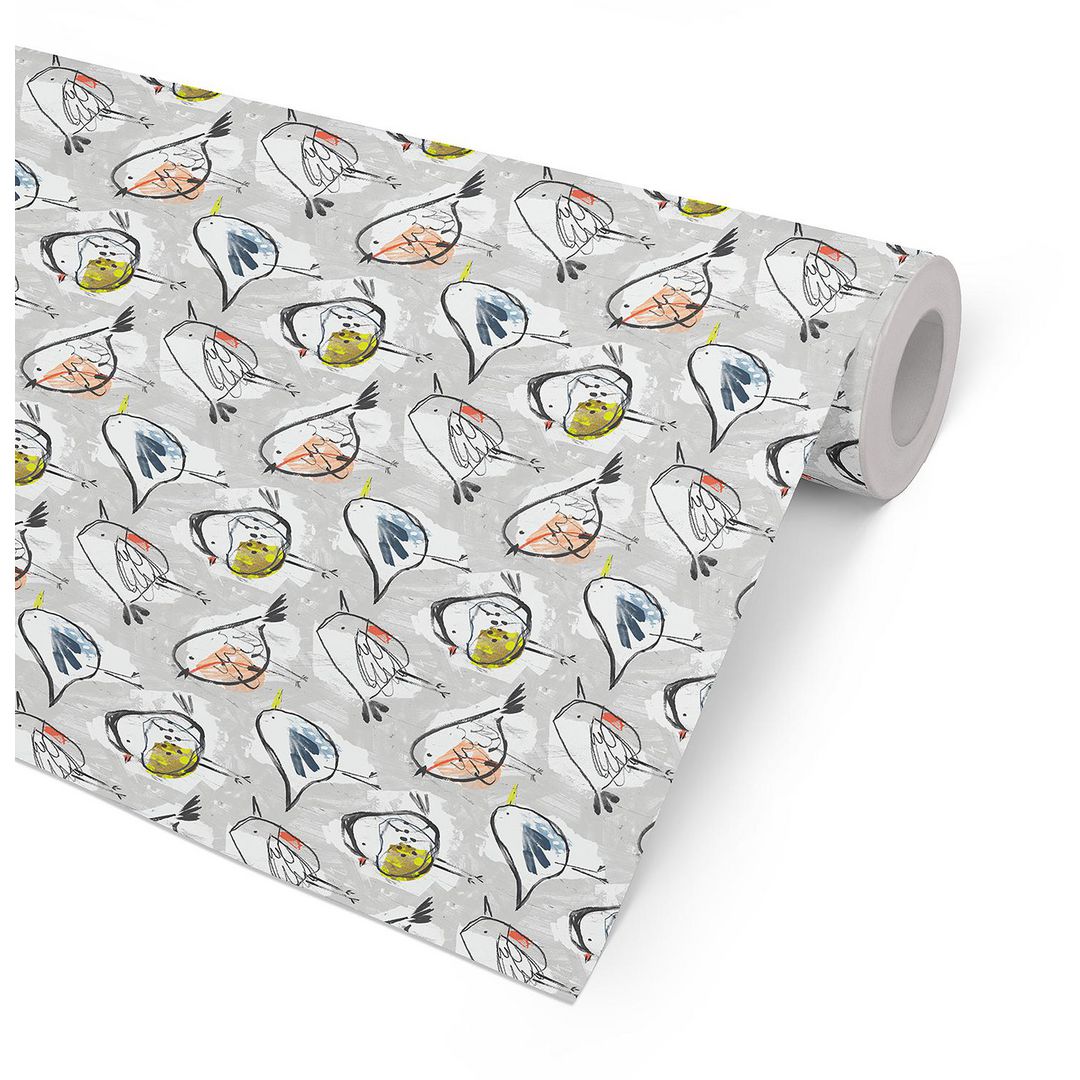 HEDLUNDS OF SWEDEN Presentpapper 57cm x154m Koster | Emballage och lagerutrustning - Presentinslagning - Presentpapper och Julpapper | Kontorsexperten