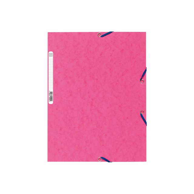 Exacompta Gummibandsmapp Nature Future 3-klaff A4 rosa | Kontorsmaterial - Mappar och plastfickor - Gummibandsmappar 3-klaff - Kartong | Kontorsexperten