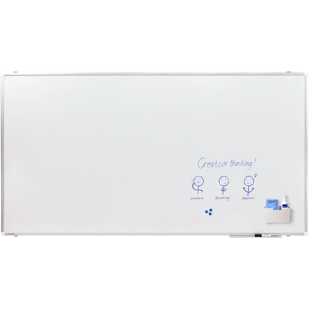 LEGAMASTER Whiteboard 90x180cm | Kontorsmöbler och inredning - Whiteboardtavlor och tillbehör - Whiteboardtavlor - Emalj | Kontorsexperten