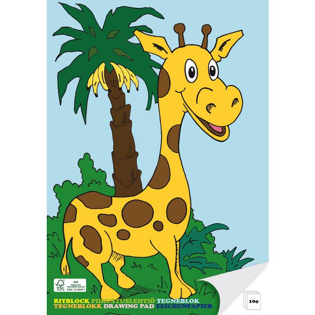 SENSE Ritblock 100 blad A5 | Skola och förskola - Bild och form - Ritblock och målarböcker | Kontorsexperten