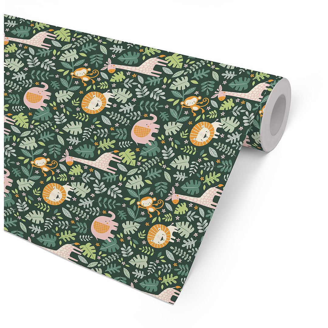 HEDLUNDS OF SWEDEN Presentpapper 57cmx154m Rainforest | Emballage och lagerutrustning - Presentinslagning - Presentpapper och Julpapper | Kontorsexperten