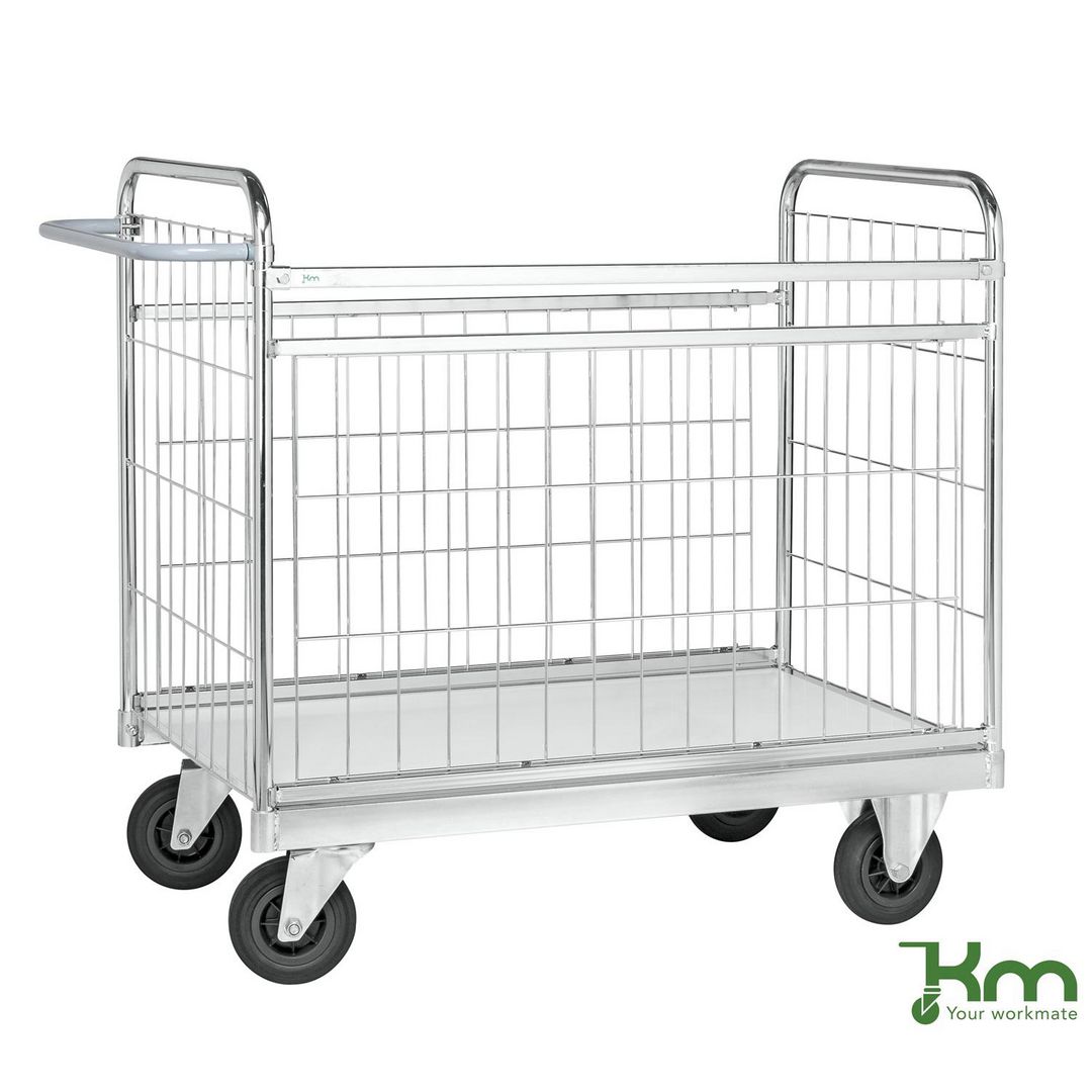 Paketvagn 1190x650x1025mm | Emballage och lagerutrustning - Lagerutrustning - Rullcontainer och säkerhetscontainer | Kontorsexperten