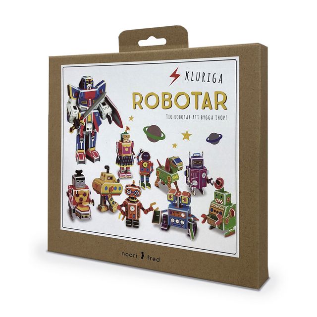 Kluriga Robotar | Skola och förskola - Hobbymaterial - Pyssel | Kontorsexperten