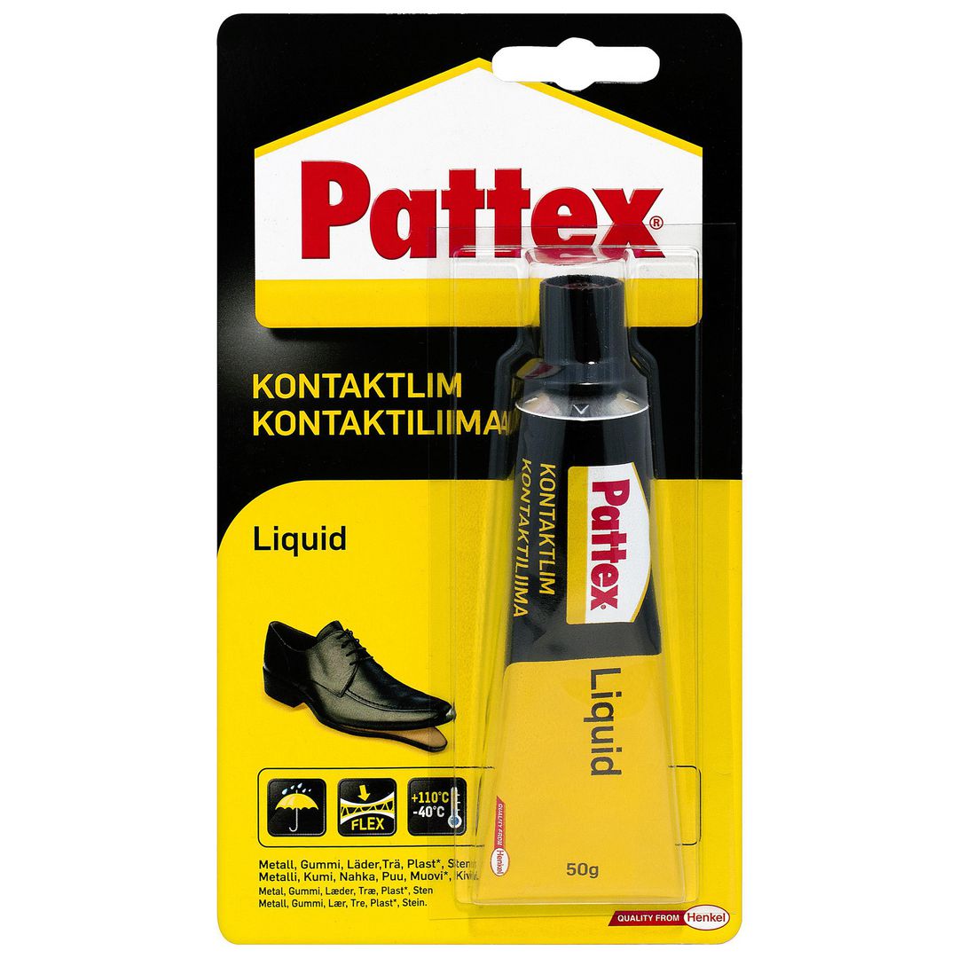 PATTEX Lim flytande 50 g, transparent | Kontorsmaterial - Tejp lim och häftmassa - Lim | Kontorsexperten
