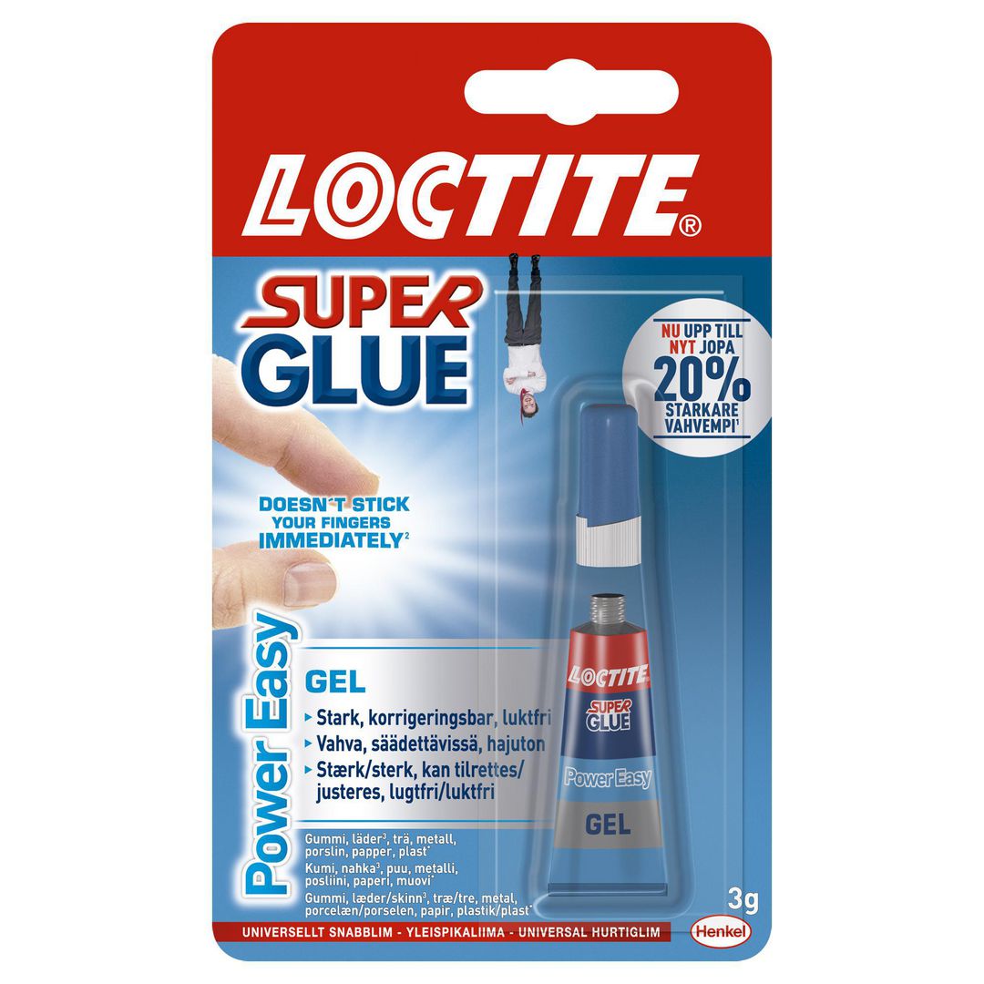 Loctite Superlim pure gel 3g | Kontorsmaterial - Tejp lim och häftmassa - Lim | Kontorsexperten
