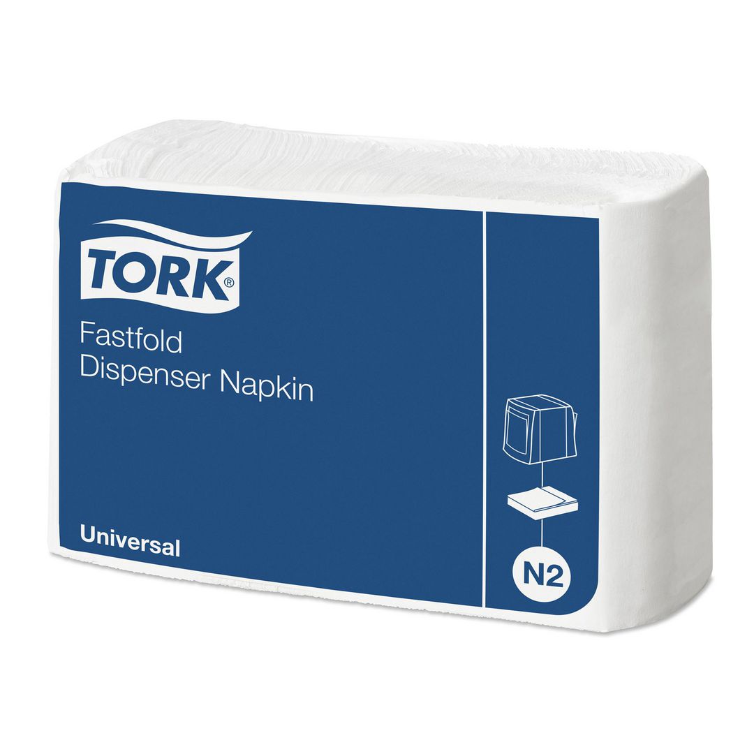 TORK Servett Uni N2 1-lag 30x24cm 300/fp | Kök och servering - Servetter och dukar - Dispenserservetter | Kontorsexperten