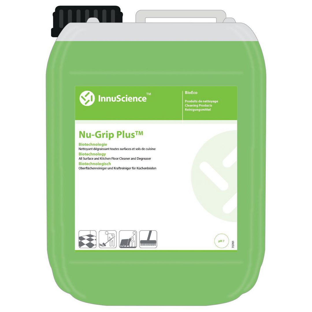 INNUSCIENCE Grovrent Nu-Grip Plus 5L | Städ och hygien - Rengöringsmedel - Grovrent | Kontorsexperten
