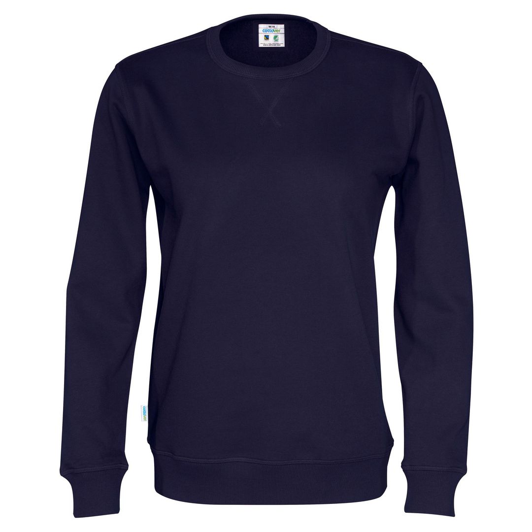 COTTOVER Sweatshirt Crew Neck herr navy 5XL | Arbetskläder - Arbetströjor - Sweatshirts och koftor | Kontorsexperten