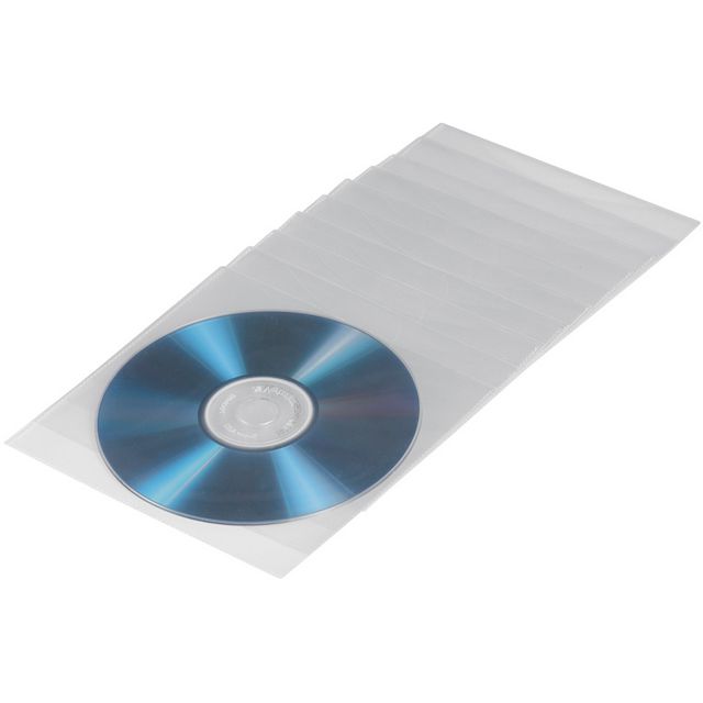 HAMA CD/DVD-Fodral Transparent 50/fp | Datorprodukter - Lagring - Lagringsförvaring | Kontorsexperten