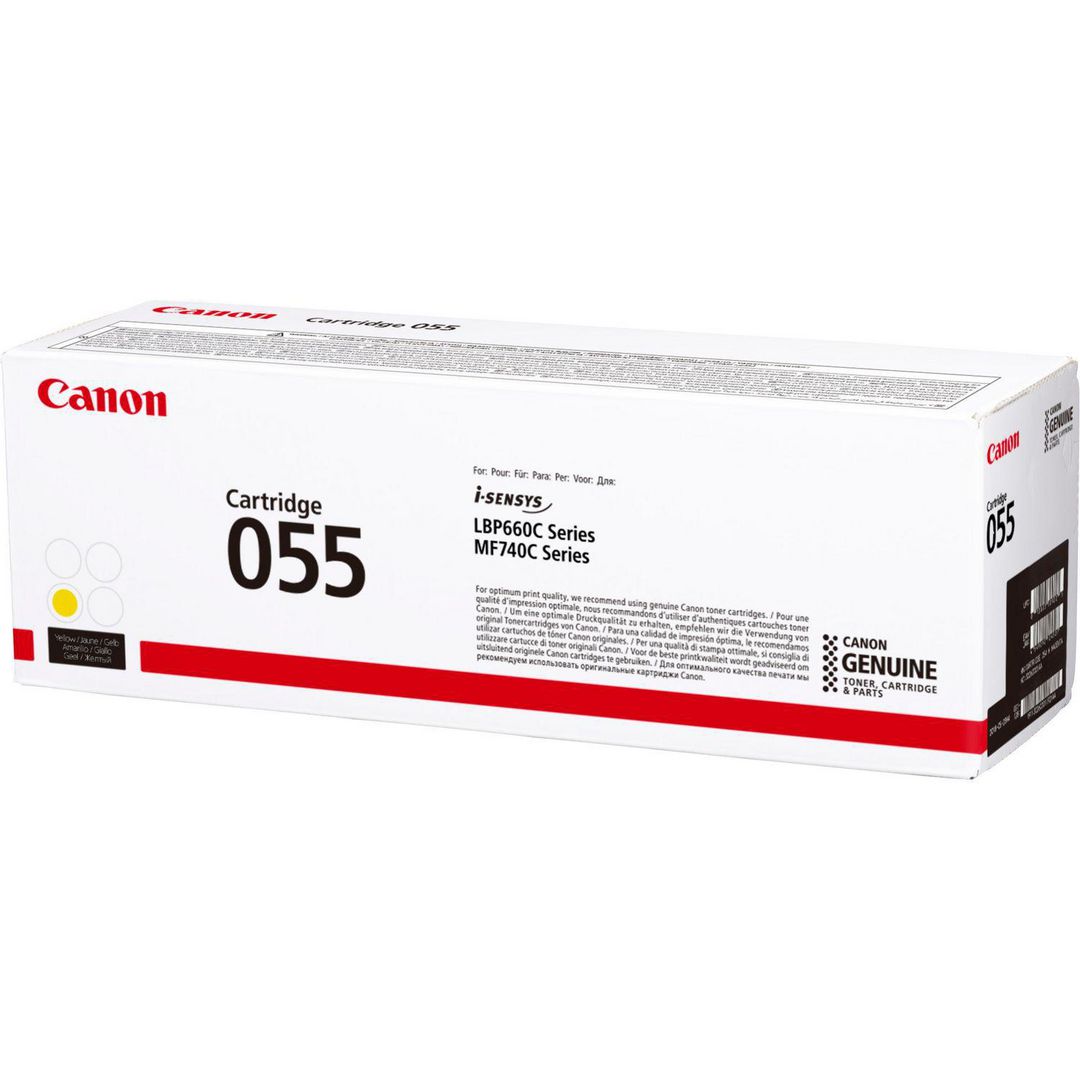 CANON Toner CANON CLBP 055 Gul | Toner och bläck - Tonerkassetter - Toner Canon | Kontorsexperten