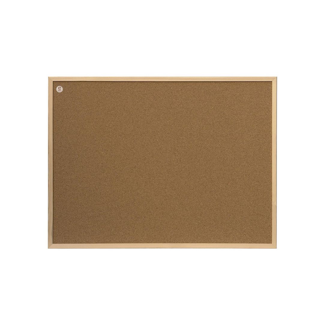 2X3 THE BOARDS COMPANY Anslagstavla kork träram 90x60cm | Kontorsmöbler och inredning - Tavlor ställ och ramar - Anslagstavlor | Kontorsexperten