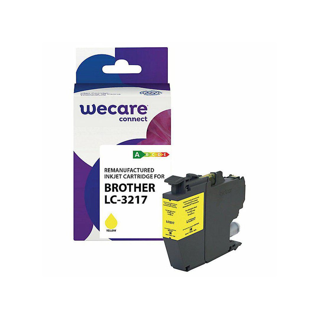 WECARE Bläckpatron BROTHER LC3217Y gul | Toner och bläck - Bläckpatroner - Bläckpatroner WeCare | Kontorsexperten