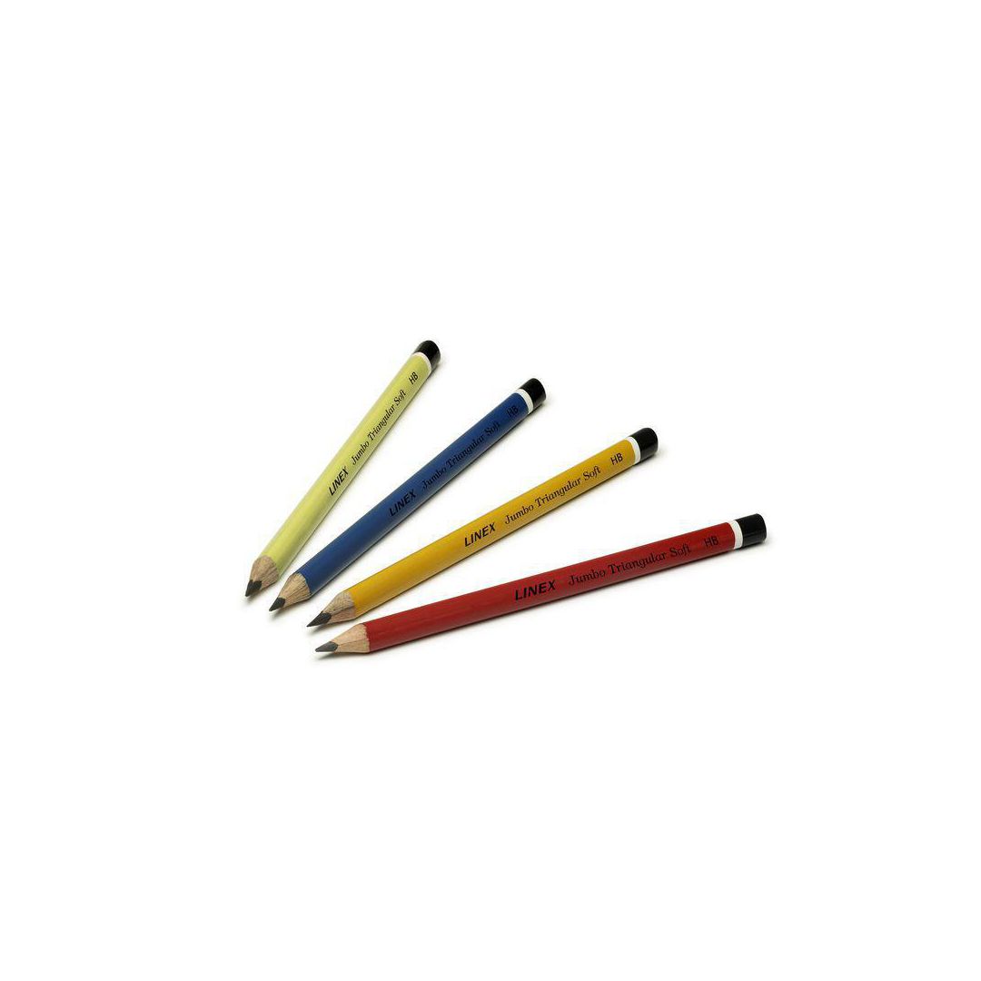 LINEX Blyertspenna jumbo 80/fp | Skola och förskola - Pennor och tillbehör - Blyertspennor | Kontorsexperten