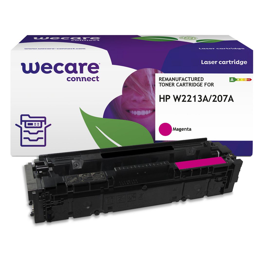 WECARE Toner HP W2213A 207A 1,25K magenta | Toner och bläck - Tonerkassetter - Toner WeCare | Kontorsexperten