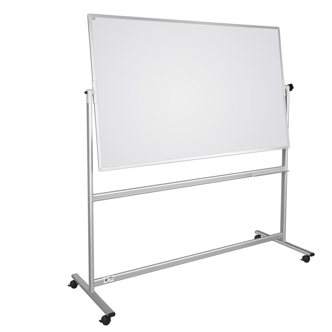 2X3 THE BOARDS COMPANY Whiteboardtavla vändbar/mobil 120x90cm | Kontorsmöbler och inredning - Whiteboardtavlor och tillbehör - Whiteboardtavlor mobil - Lackerad stål | Kontorsexperten