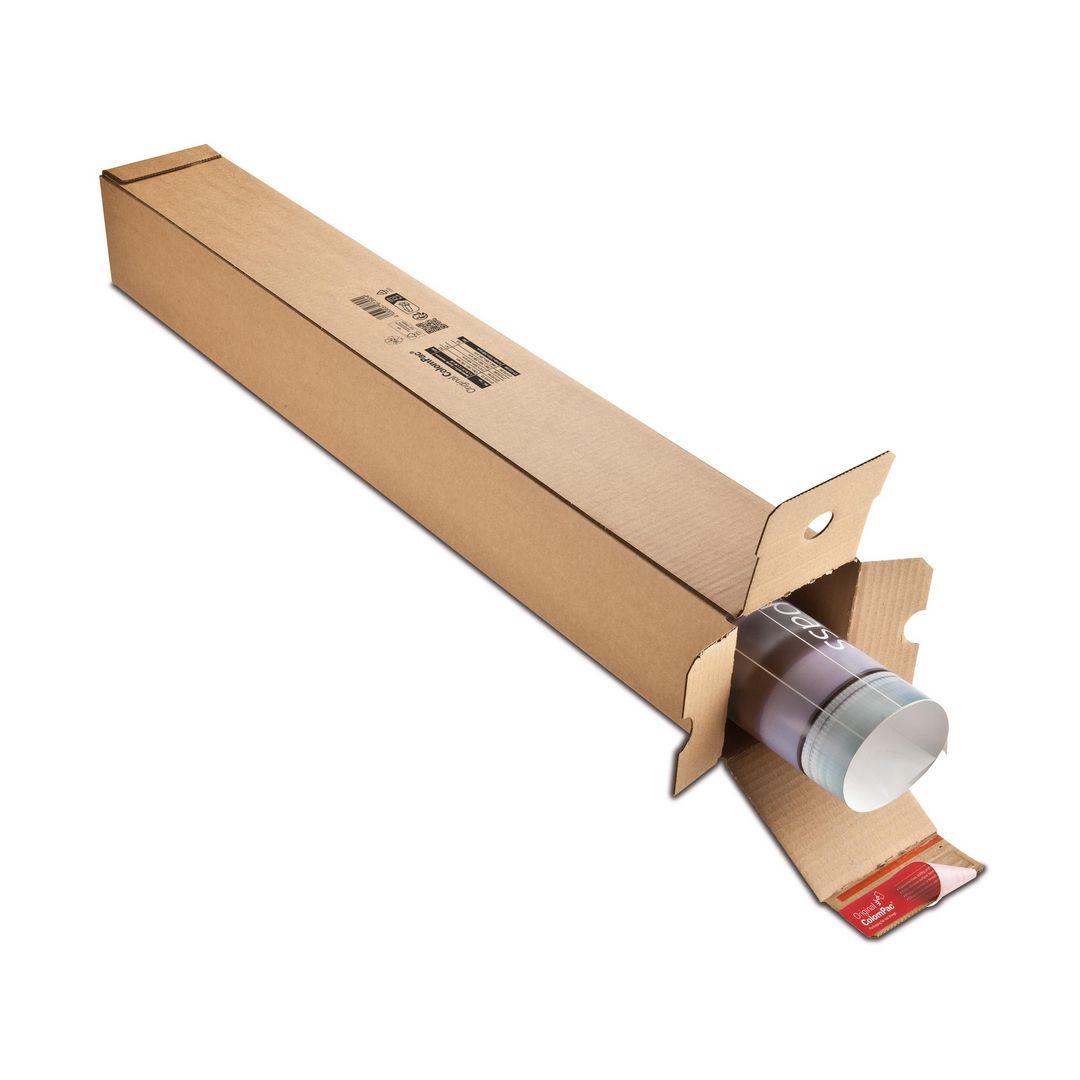 COLOMPAC Fyrkantstub 1008x108x108mm | Emballage och lagerutrustning - Lådor och well - Papptuber | Kontorsexperten