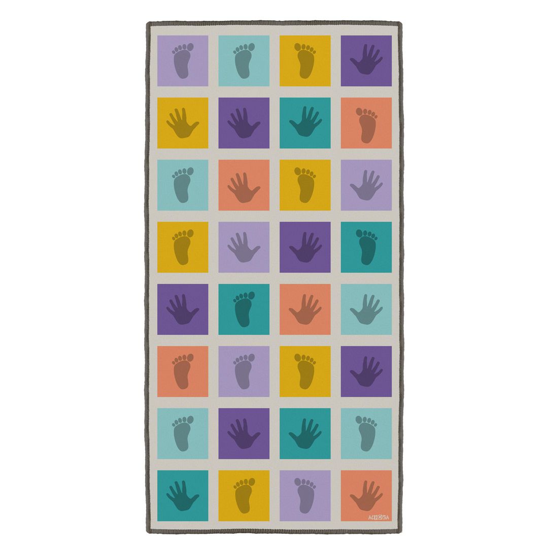 ACHOKA Aktivitetsmatta Händer och Fötter | Skolmöbler och inredning - Mattor - Mattor - Aktivitet | Kontorsexperten