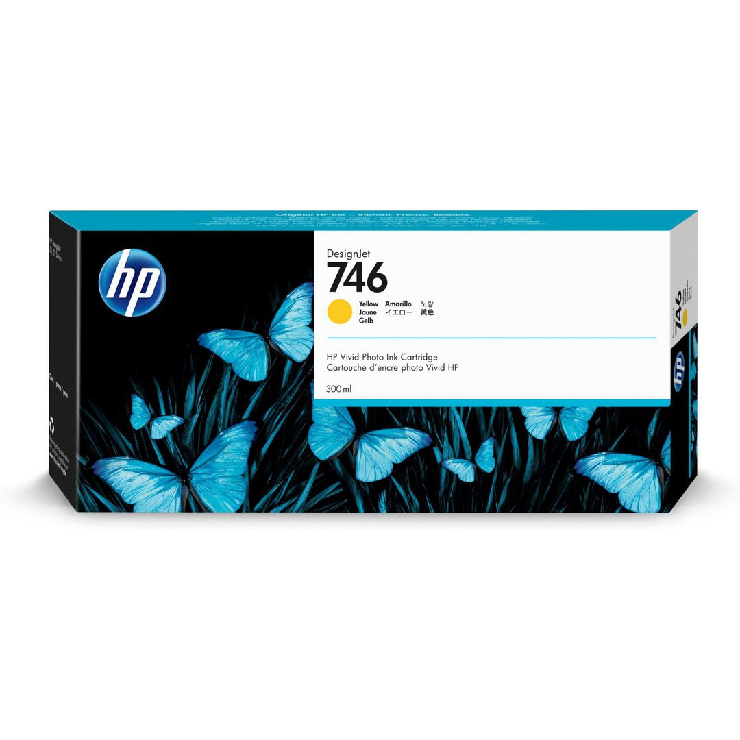 HP Bläckpatron P2V79A 746 Gul | Toner och bläck - Bläckpatroner - Bläckpatroner HP | Kontorsexperten