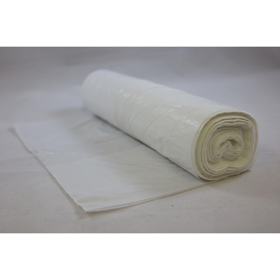 Papperskorgspåse LLDPE 30L 12my vit 100/rl | Städ och hygien - Påsar och säckar - Papperskorgspåsar | Kontorsexperten