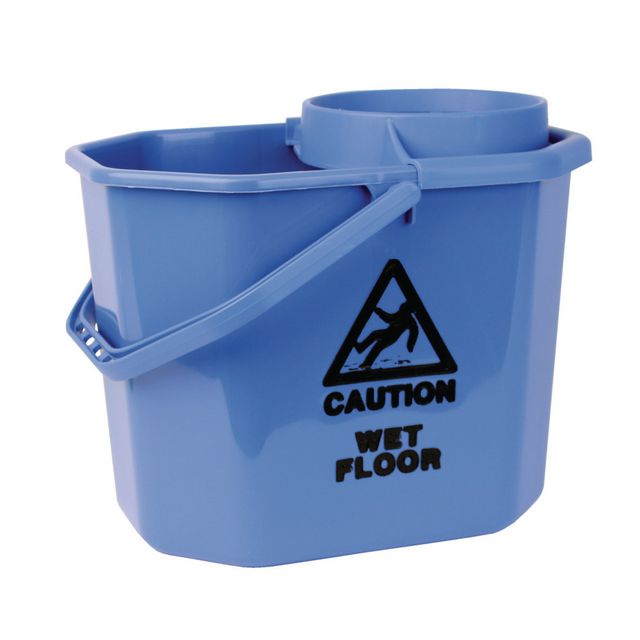 HYGIENTEKNIK Svabbhink Mini Blå 12l | Städ och hygien - Städredskap - Hinkar och tillbehör | Kontorsexperten
