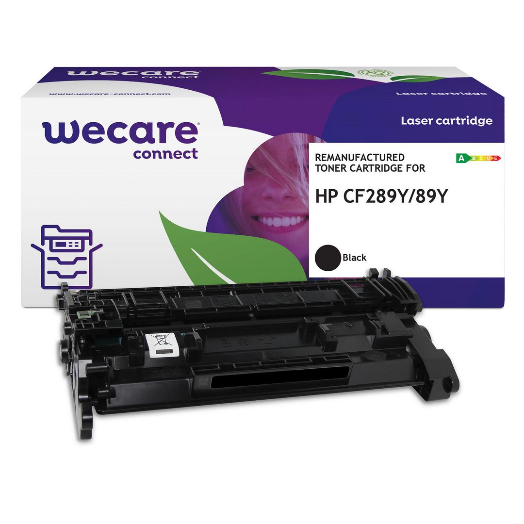 WECARE Toner HP CF289Y 89Y 20K svart | Toner och bläck - Tonerkassetter - Toner WeCare | Kontorsexperten