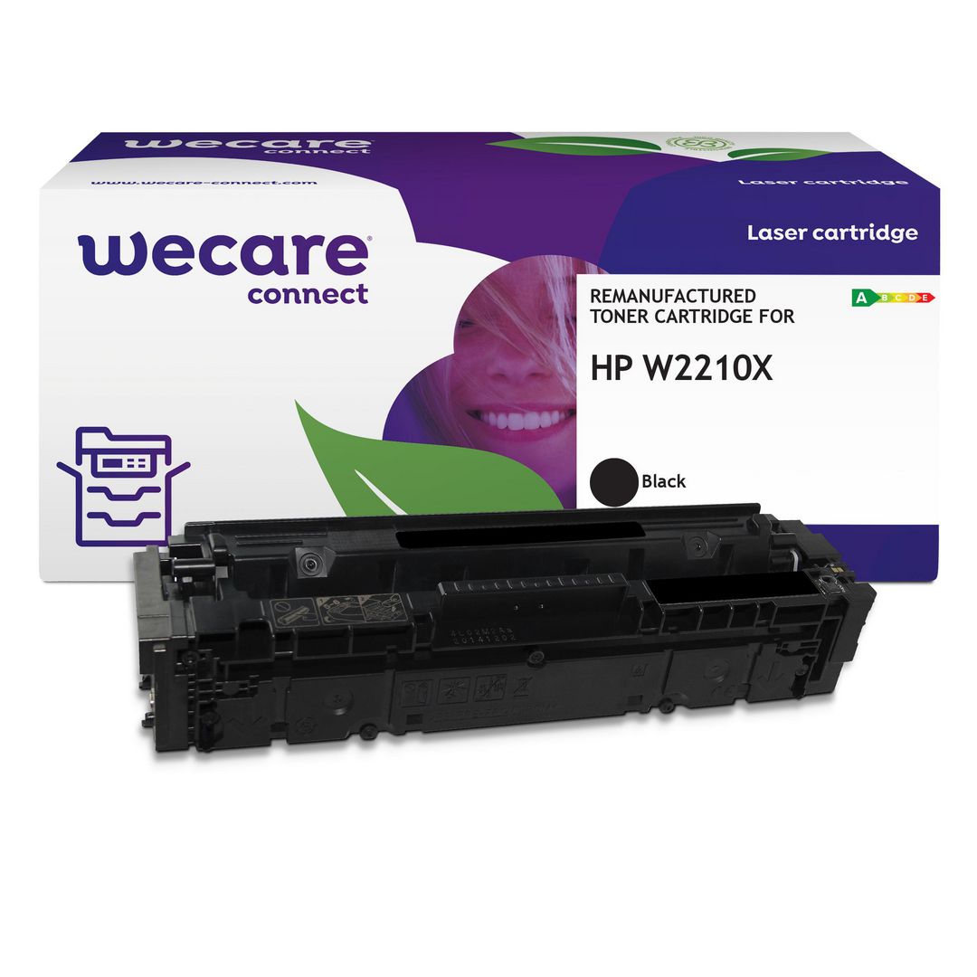 WECARE Toner HP W2210X 207X 3,15K svart | Toner och bläck - Tonerkassetter - Toner WeCare | Kontorsexperten