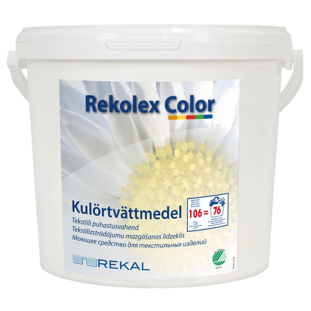REKAL Tvättmedel Rekolex Color 4kg | Städ och hygien - Tvättmedel och klädvård - Tvättmedel | Kontorsexperten