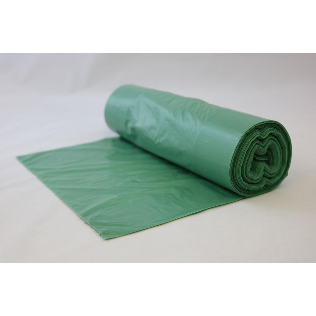 Sanitetspåse BIO-PE 10L grön 100/rl | Städ och hygien - Påsar och säckar - Sanitetspåsar och hållare | Kontorsexperten