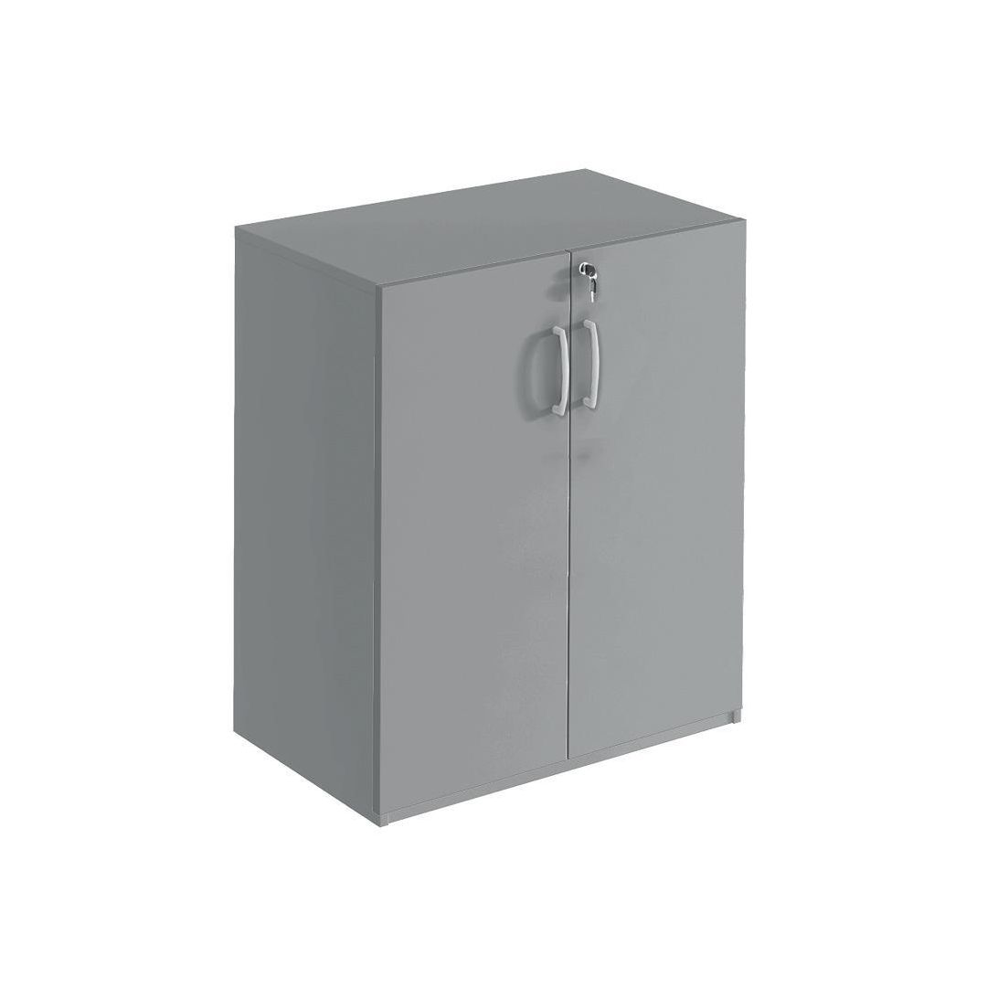 DENORD DESIGN 2xA4-hylla med dörrar grå | Kontorsmöbler och inredning - Skåp och hyllor - Hyllor | Kontorsexperten