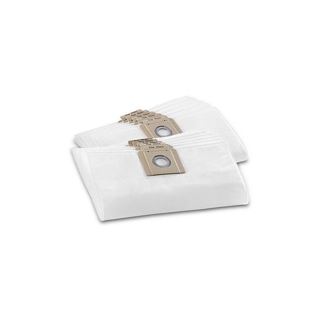 KÄRCHER Dammsugarpåse Fleece T12/1 10/fp | Städ och hygien - Dammsugare - Dammsugarpåsar | Kontorsexperten