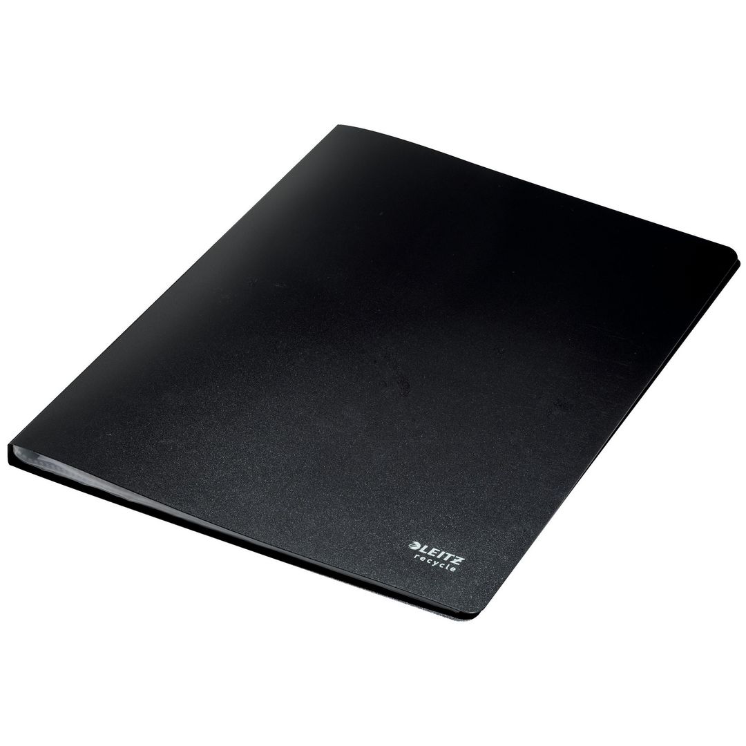 LEITZ Demobok recycle PP 20 fickor svart | Kontorsmaterial - Pärmar och register - Demopärmar och demoböcker | Kontorsexperten