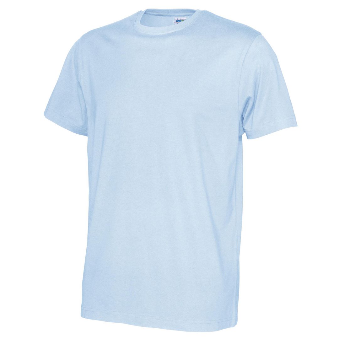 COTTOVER T-shirt GOTS sky blue 2XL | Arbetskläder - Arbetströjor - T-shirts | Kontorsexperten