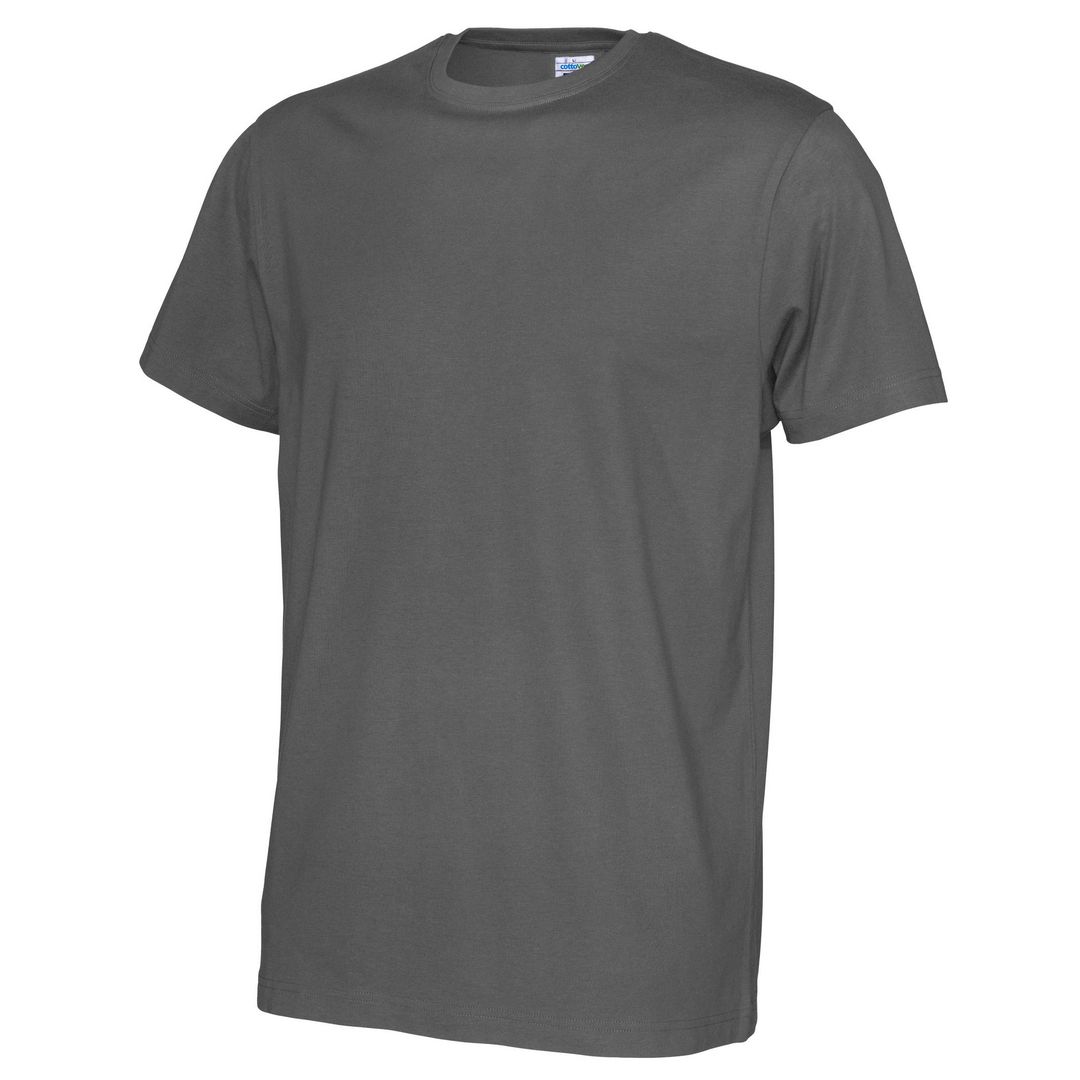 COTTOVER T-shirt GOTS charcoal XL | Arbetskläder - Arbetströjor - T-shirts | Kontorsexperten