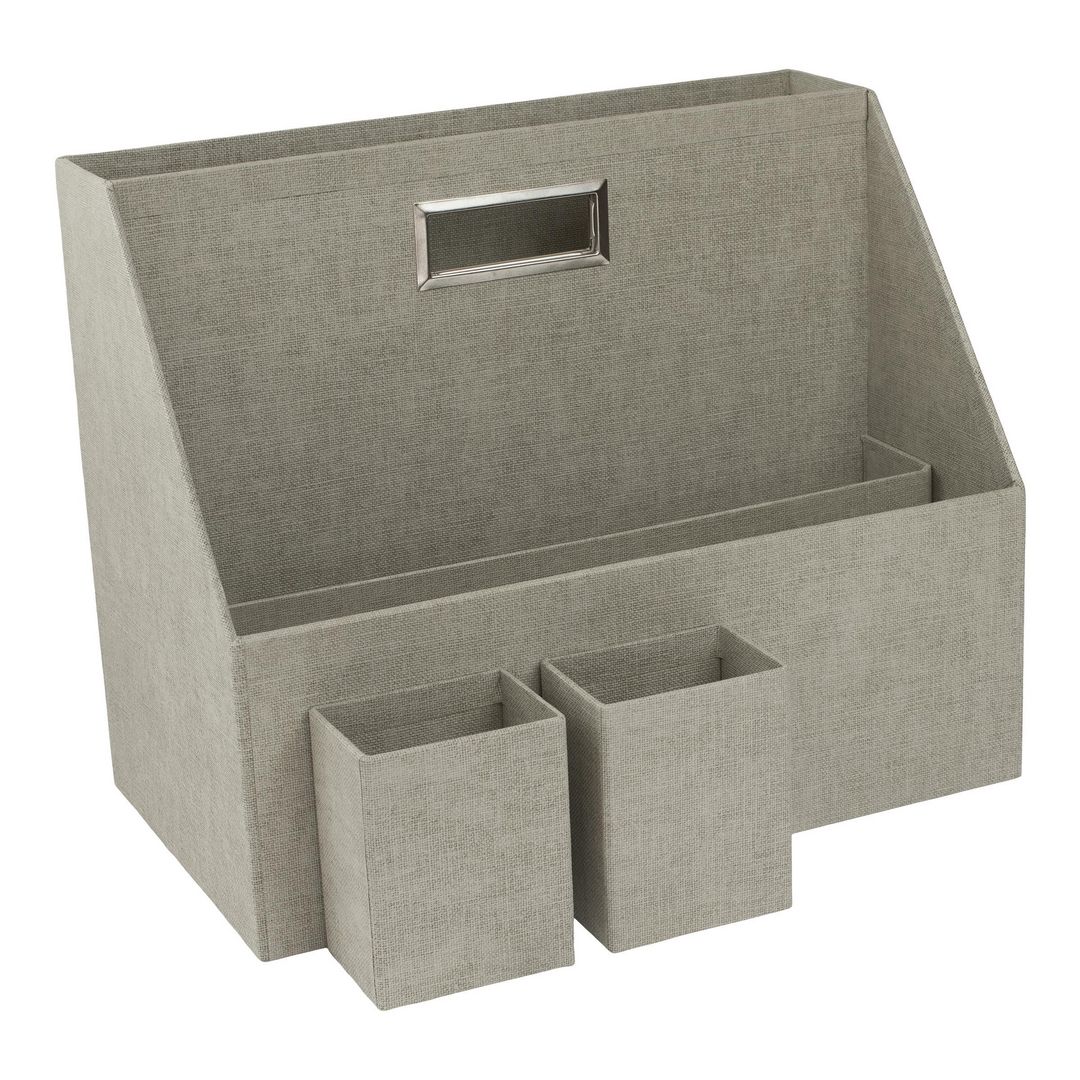 BIGSO BOX Förvaring med handtag Hurry linne | Kontorsmaterial - Arkivering och kontorsförvaring - Förvaringslådor | Kontorsexperten