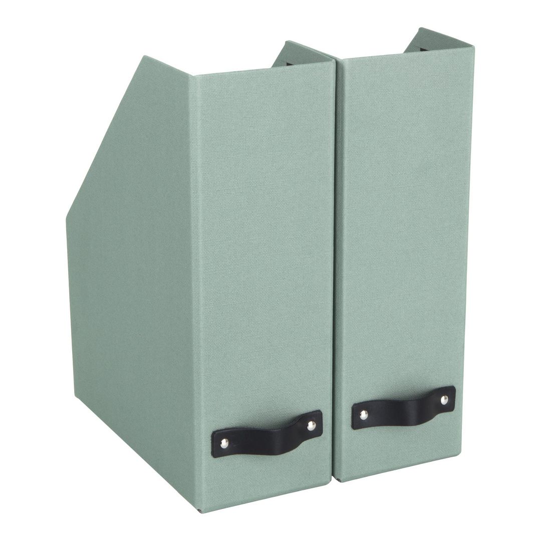 BIGSO BOX Tidskriftssamlare William mint 2/fp | Kontorsmaterial - Till skrivbordet - Tidskriftssamlare | Kontorsexperten